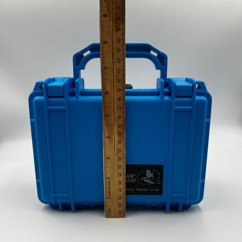 Pelican 1120 Case Blue Small Hard Protector Waterproof Equipment Storage Box USA